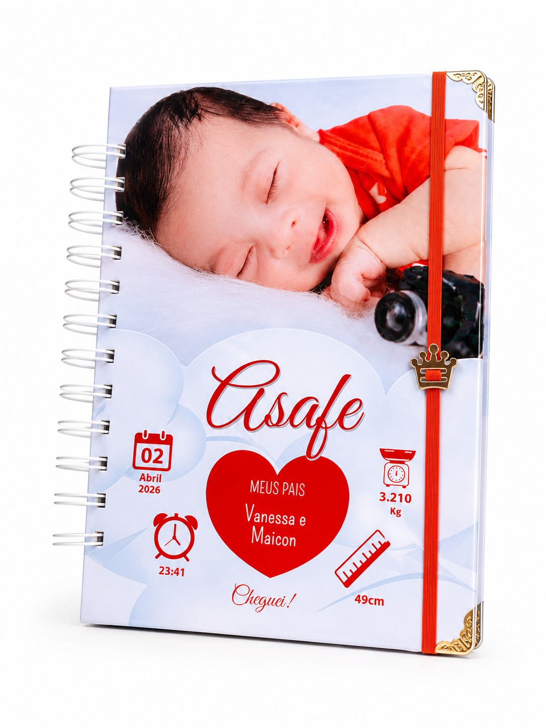 Caderneta personalizada Grafick